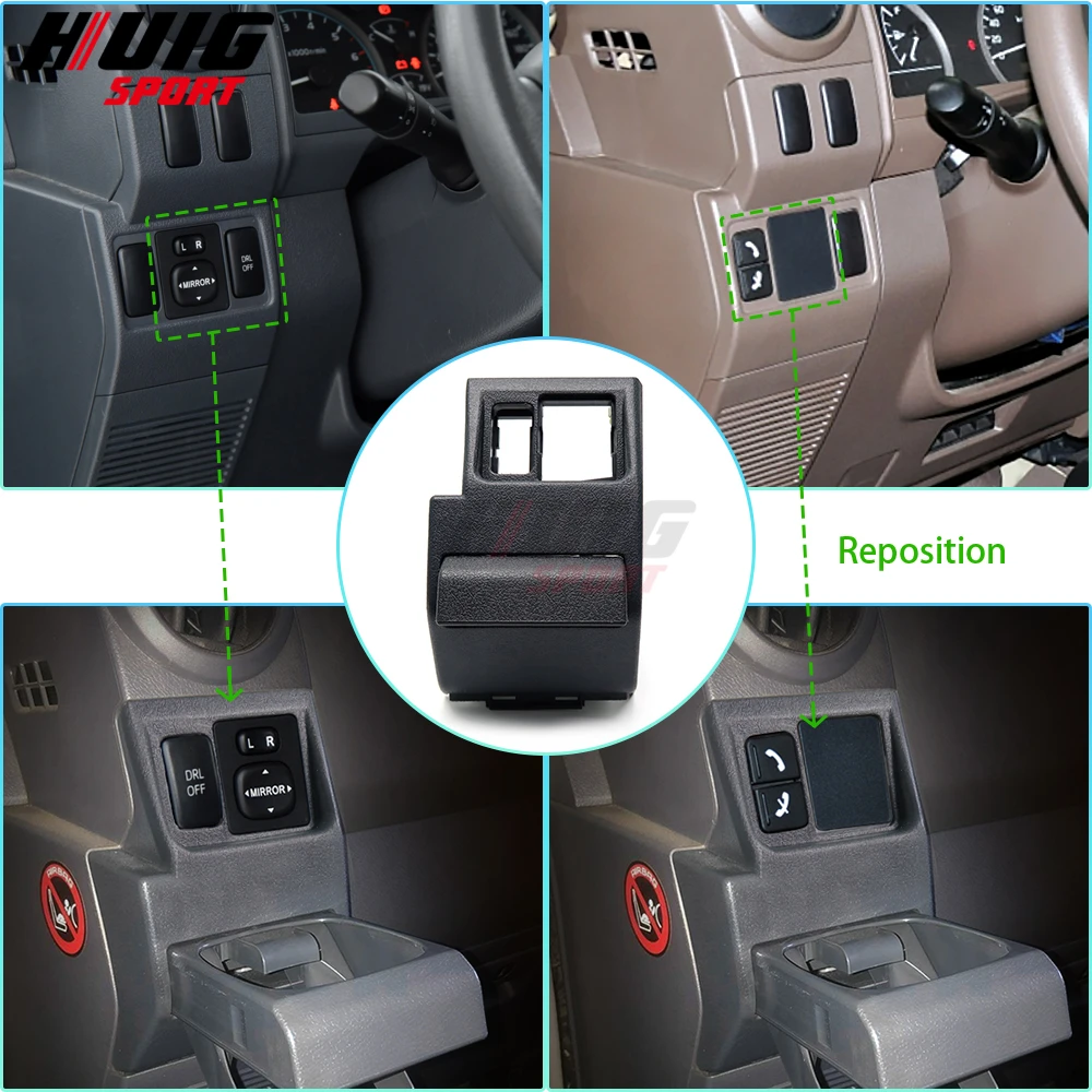 Для Toyota LC70 LC71 LC76 LC77 LC79 FJ70 FJ76 FJ77 FJ78 FJ79 Сменный салон автомобиля крышка держателя