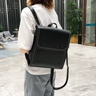 Женский водонепроницаемый рюкзак SEETIC из искусственной кожи для колледжа, женский кожаный рюкзак, винтажный школьный рюкзак для женщин 2022