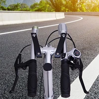 quickly fold handle bar aluminium alloy 22 2mm e bike folding handlebar electric scooter bicycle foldable bar bike accessories