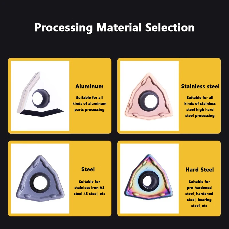 10 шт. U-образные сверла для быстрого сверления из нержавеющей стали