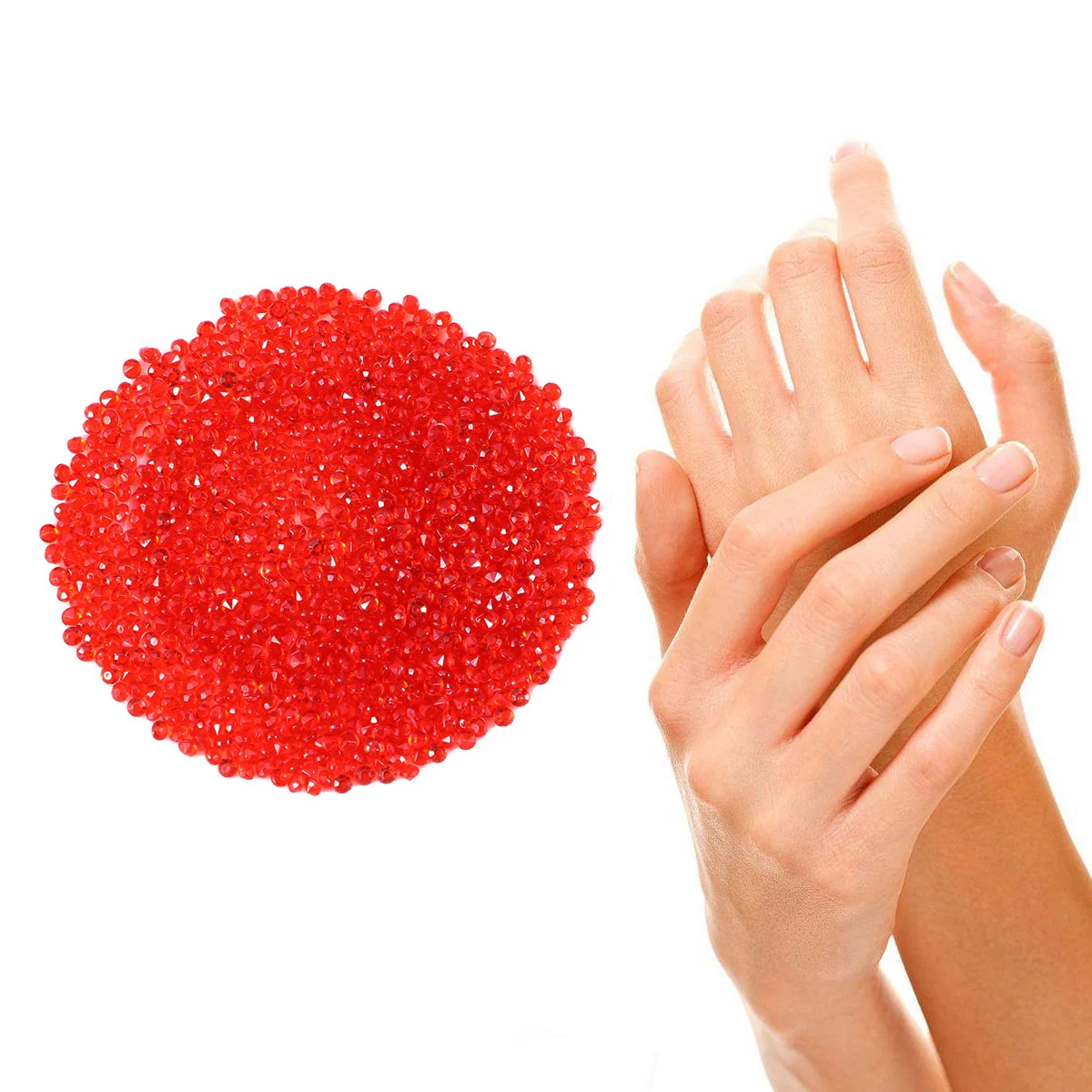 2000 шт. кристальные аксессуары хрустальные вазы для цветов акриловые стразы