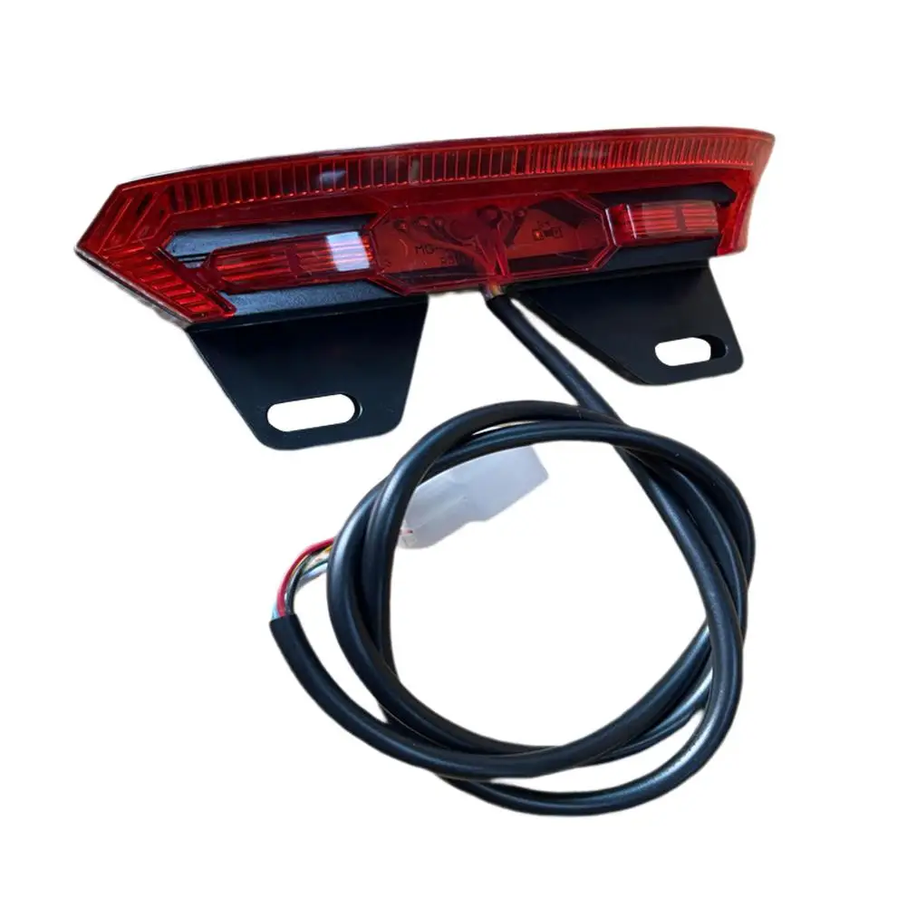 

Electric Bicycle Rear Lamp 12v Led Safety Night Riding Warning Light Brake Light Turn Signal 009 007 Accessories