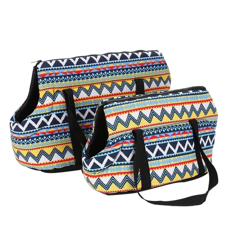 

Retro pet outing shoulder bag Striped cat dog messenger bag Portable pets backpack fashion warm kitten puppy sleeping bag