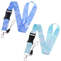 casual buckle lanyard sailing beach trips keys chain id credit card cover pass mobile phone charm neck straps badge holder gifts
