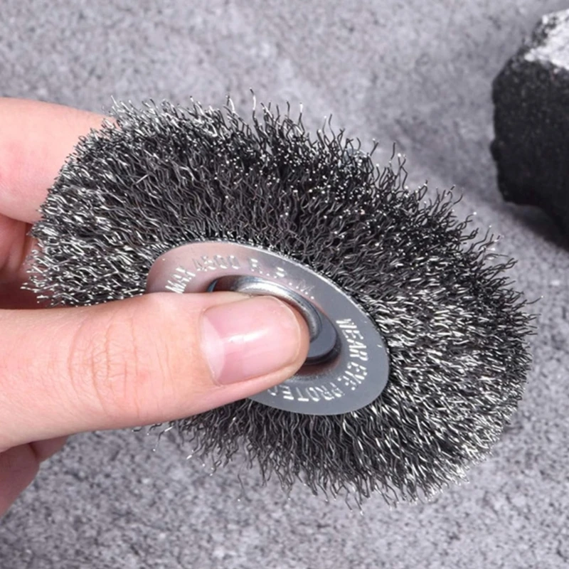 6 шт. проволочная щетка для набора сверл колесная чашечная набор кистей ручек