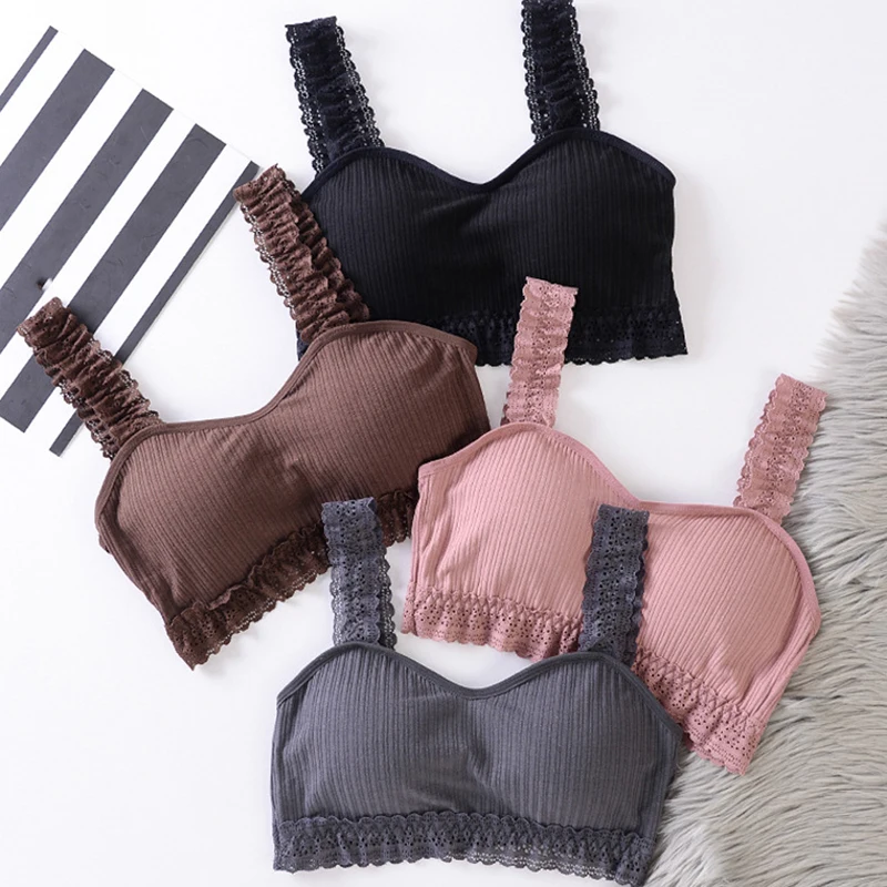 

Women Breathable Padded Athletic Gym Running Seamless Fitness Yoga Vest Sport Sleep Bra Tops