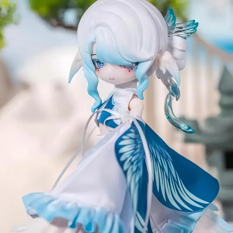 Фото Коллекционная кукла BJD Hot Box Luluya Cloud Feather Pavilion Series (слепая коробка), полный комплект, двусторонний дизайн, подвижная, рождественский подарок для девочек №4