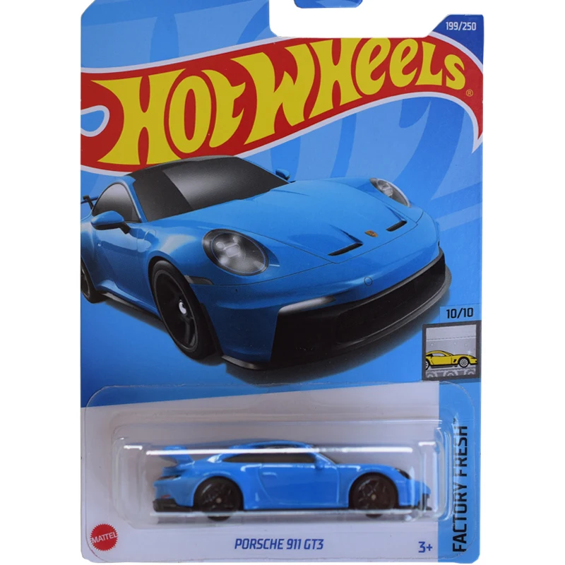 2022-199  Hot Wheels Cars PORSCHE 911 GT3  1/64 Metal Diecast Model Collection Toy Vehicles