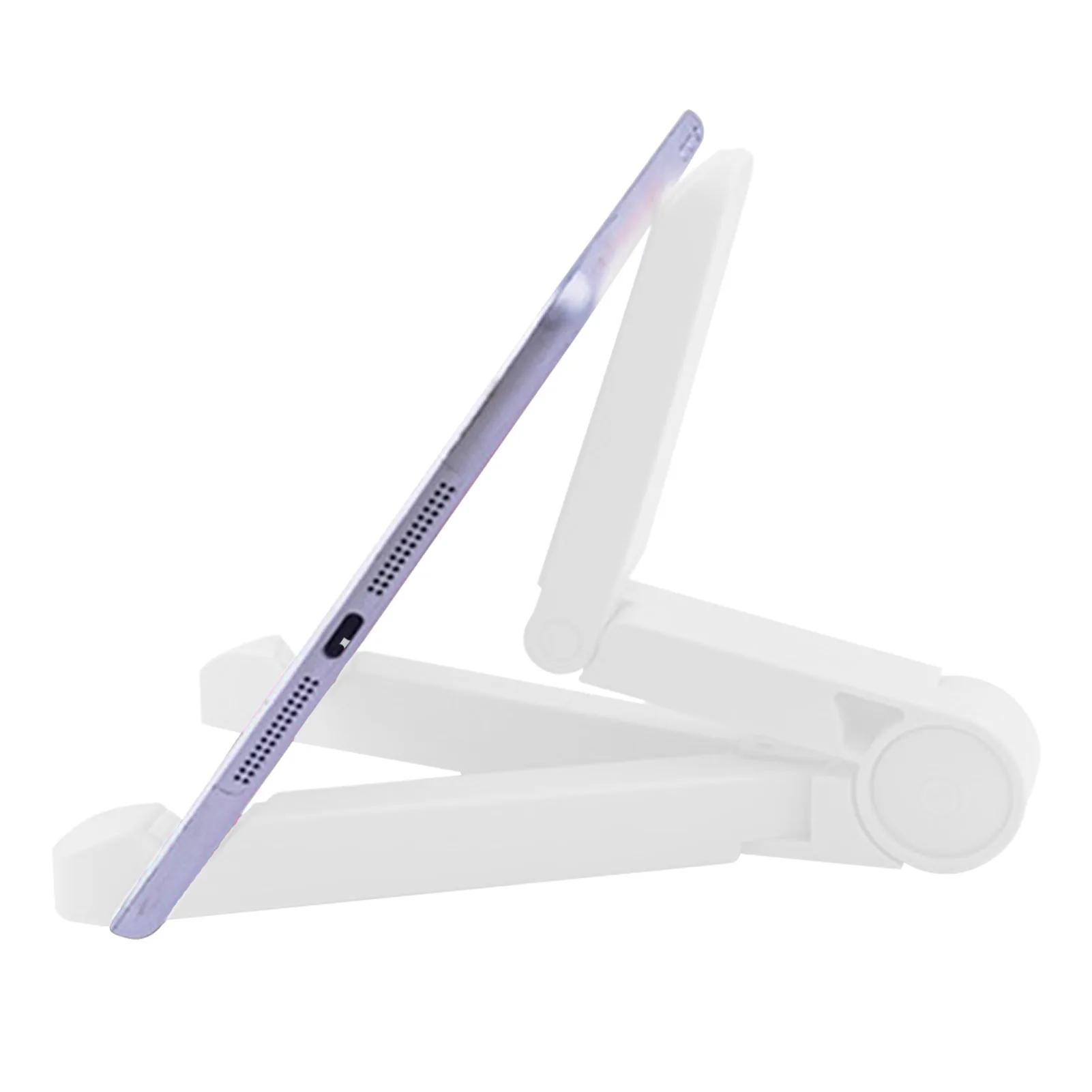 

Foldable Tablet Support Stand Portable Desktop Phone Holder Universal Phone Stand For Desk Non-slip Durable Triangle Cooling