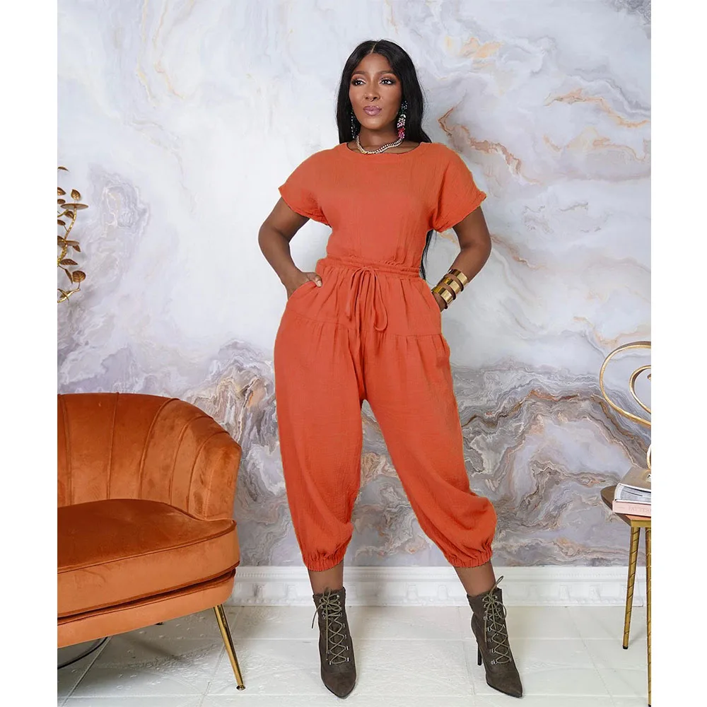 Комплект Perl женский из двух предметов модный пикантный однотонный костюм с