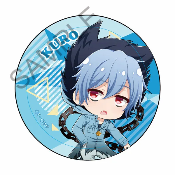Аниме SERVAMP Shirota Mahiru Kuro Tsubaki Arisuin Misono Sunouririi Значки для косплея Костюм Обложка Брошь