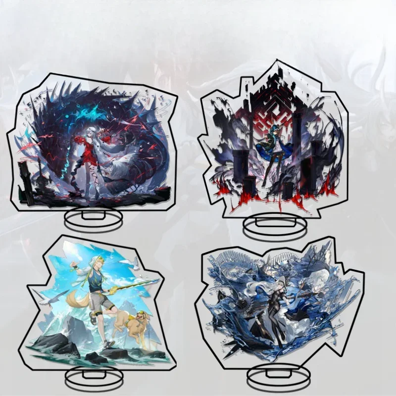 Большая подставка из акрила сказочные фигурки грани метеорит матовый рожок