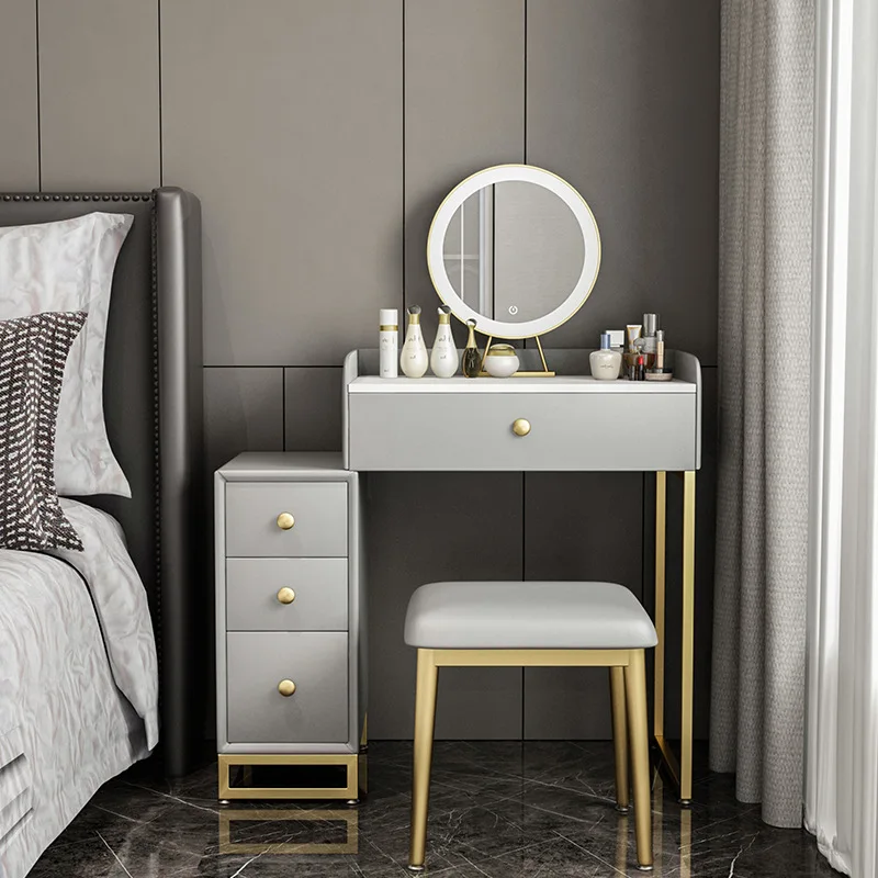 

Dresser Small 50 Locker Bedside One-in-one Makeup Table Bedroom Small Household Type bedroom furniture set vanity mirror desk