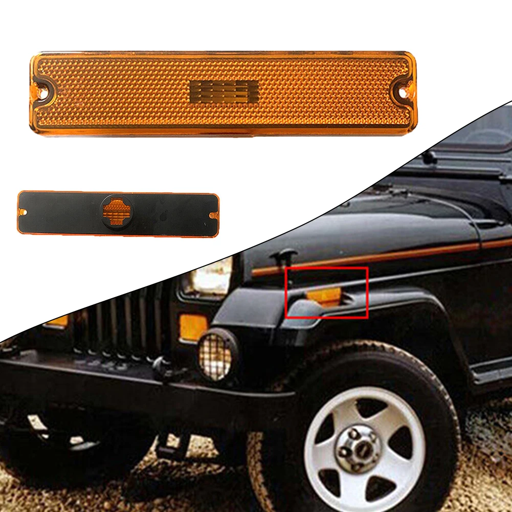 

Идеальная установка, переднее крыло, боковой маркер, фонарь для Jeep Wrangler YJ, стабильные характеристики и высокая надежность