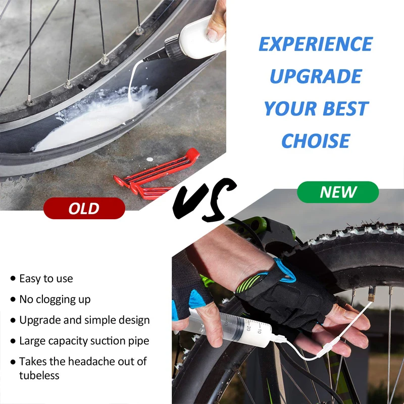 Герметик для бескамерных шин горных и шоссейных велосипедов совместимый с