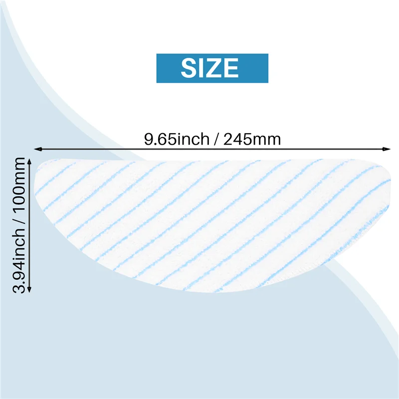 25 шт. подкладки для робота-пылесоса Ecovacs OZMO T8 / +/ AIVI/ N8/ N8 Pro/ Pro +