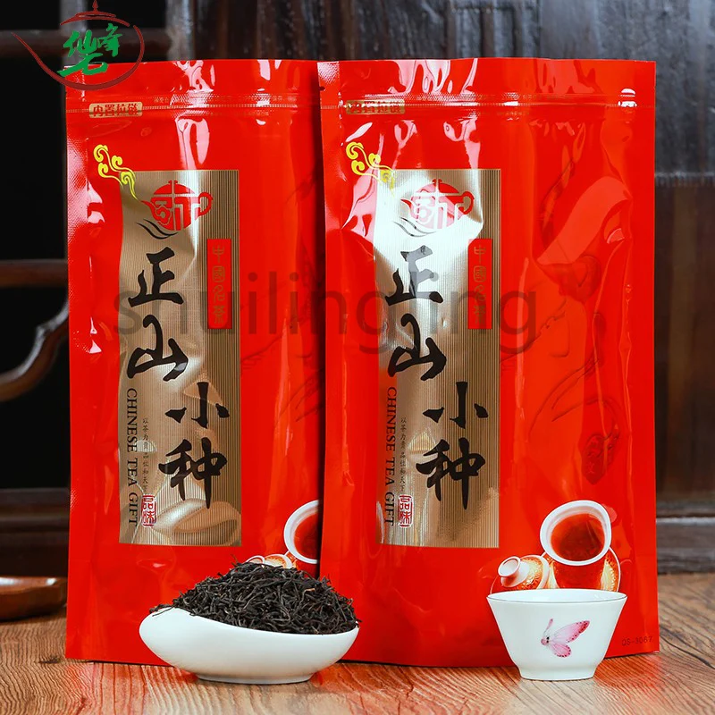 

2022 Lapsang Souchong Black Chinese Tea Wuyi Non-Smoked Red Tea Zheng Shan Xiao Zhong 250g 250g 500g
