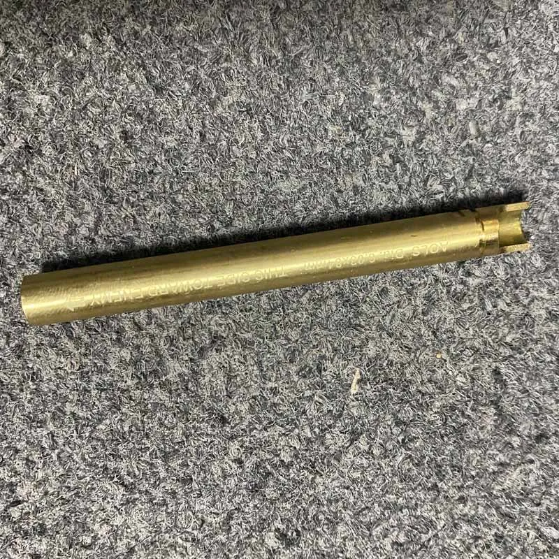 Латунная трубка 6 03 мм GBB внутренний ствол 84 мм-123 прецизионная медная труба