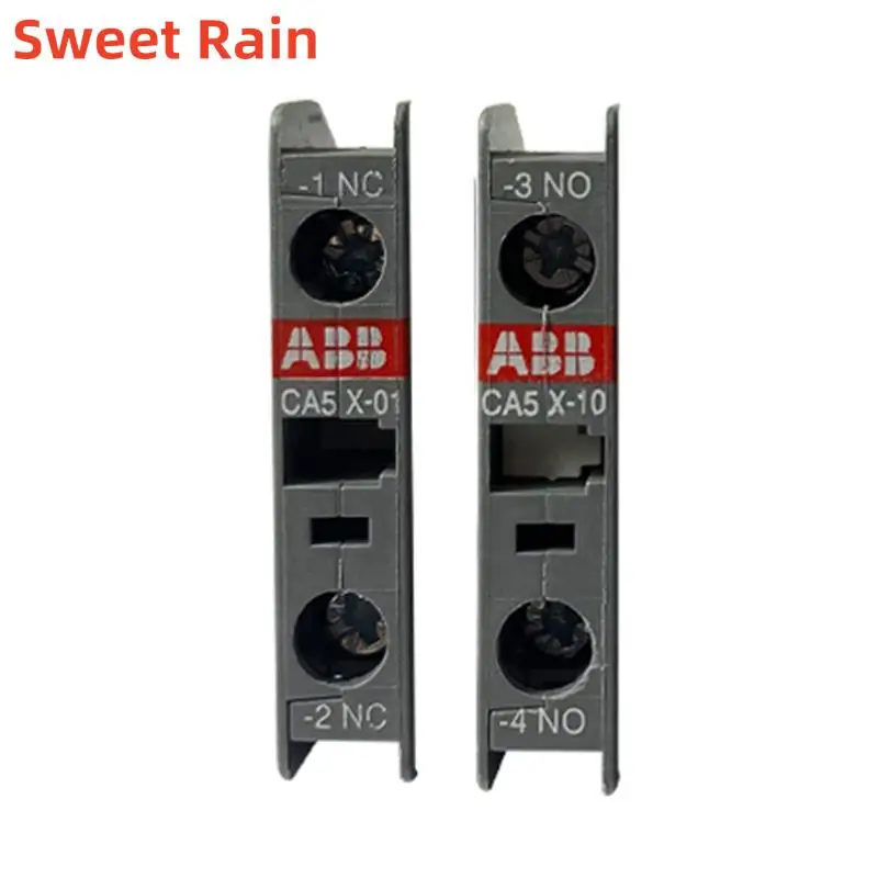 

ABB AC Contactor Auxiliary Contact CA5X-10 1NO / CA5X-01 1NC CALX18-11 CALX5-11 1NO 1NC contactor auxiliary contact annex