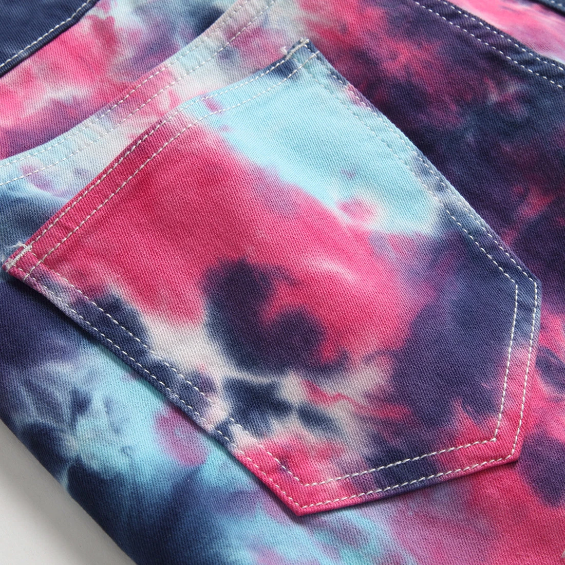 2023 New Men Hip Hop Youth Street Jeans Punk Style Casual Fashion Male Pants Tide High Quality Slim Fit Dye Mens Pencil Trousers