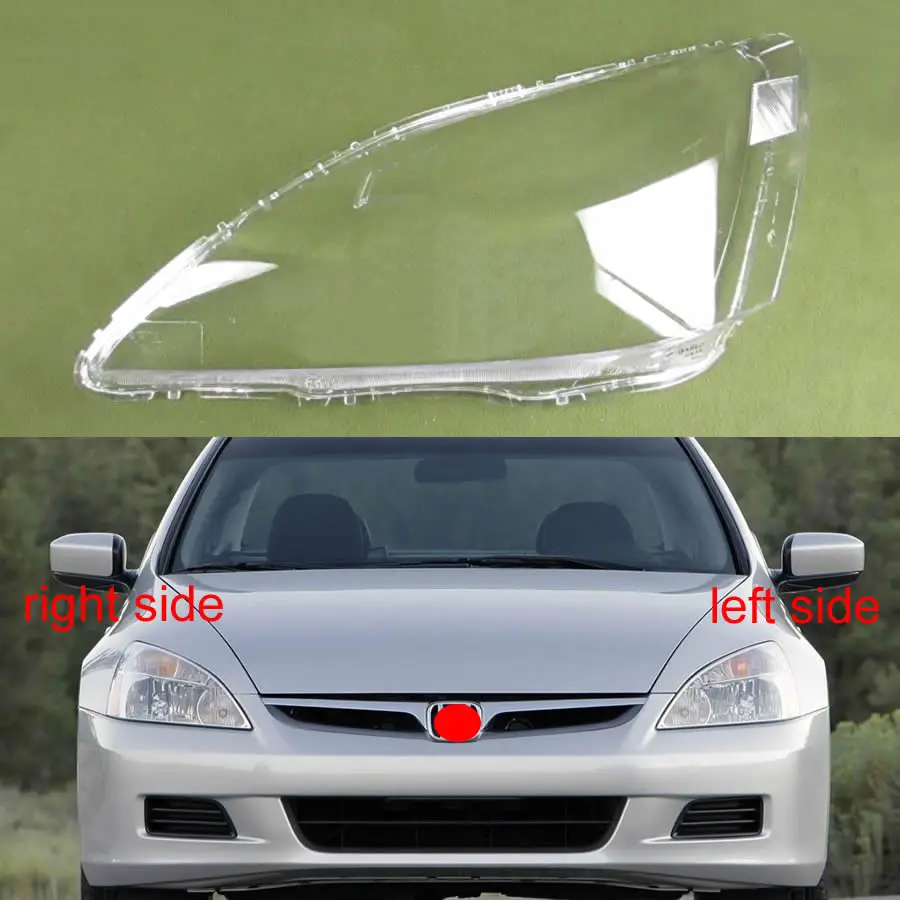 

Headlamp Cover Transparent Lampshade Headlight Shell Masks Plexiglass For Honda Accord Seven Generation 2003 2004 2005 2006 2007