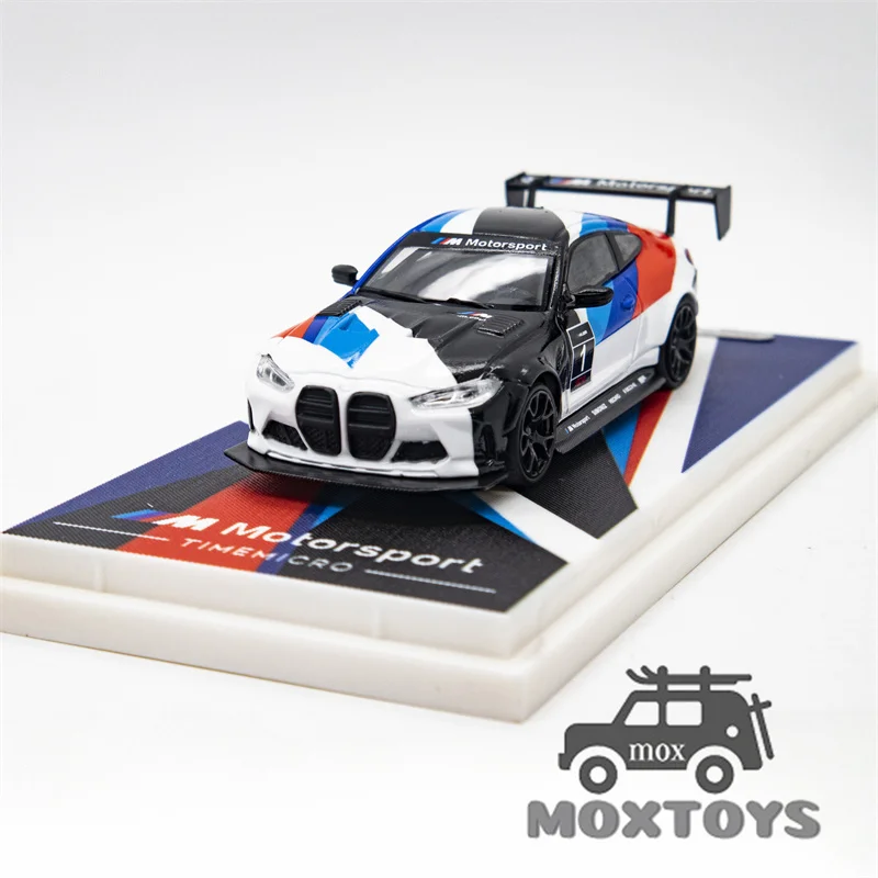 Время Micro 1:64 M4 #1 гоночный автомобиль Ограниченная Коллекция 999 литая модель