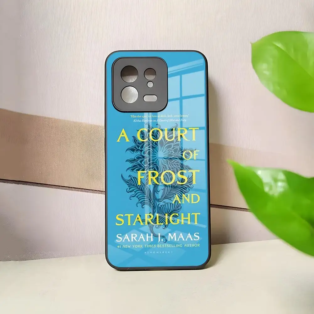 Чехол для телефона A Court Of Mist And Fury Sarah J Maas Xiaomi 14 Lite 12 Pro 11t 13 POCO M6 M5 X6 X5 X3 F5 F6 Glass Cover