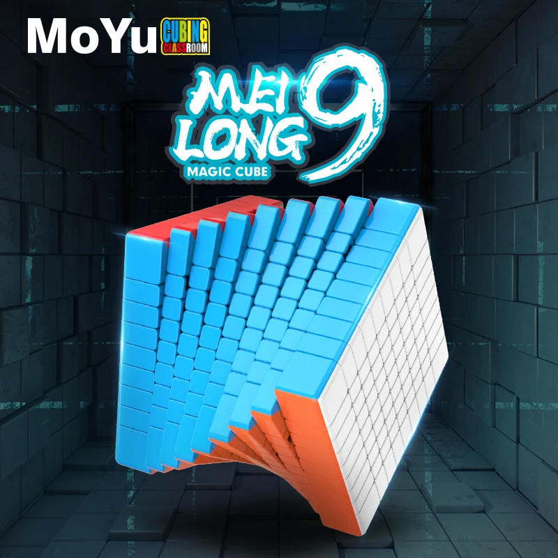 

MOYU MeiLong 9 Magic Cube 9×9 Professional Rubick 9x9x9 Speed Puzzle 9x9 Fidget Children's Educational Toy Rubix Cubo Magico