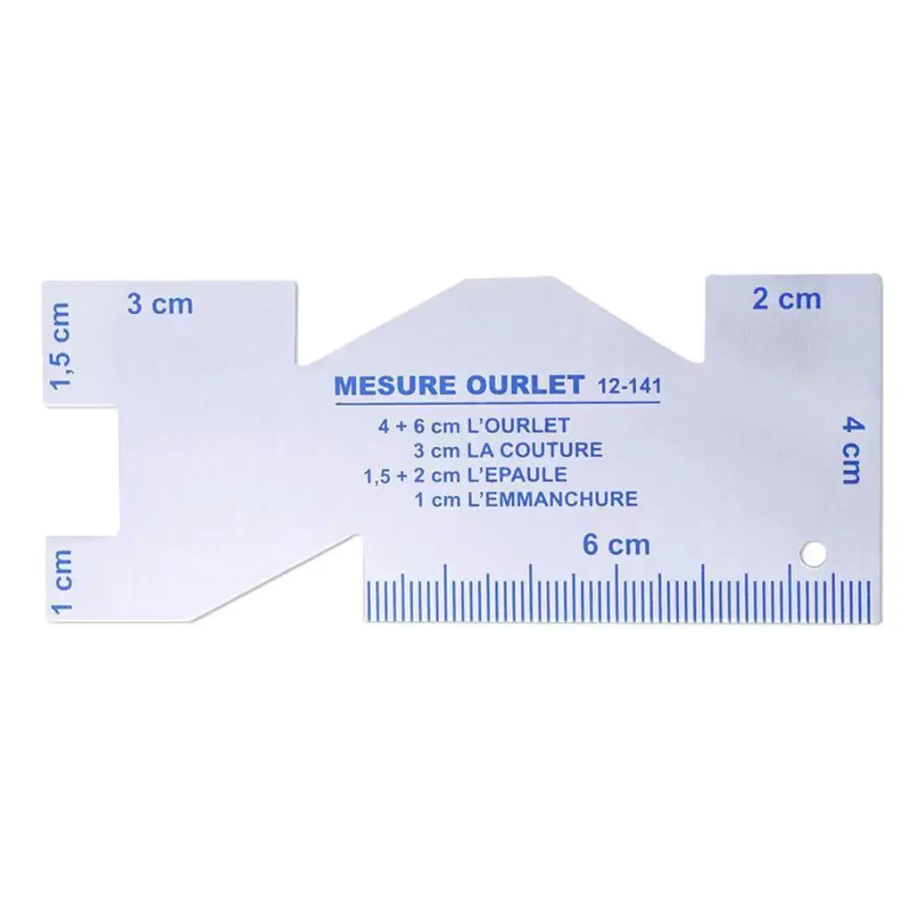 Измеритель точности швов металлическая линейка для квилтинга шаблон шитья
