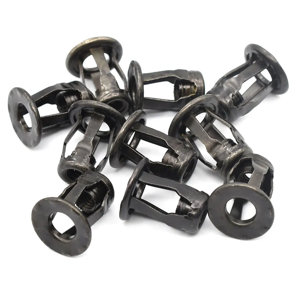 

10 шт., автомобильные металлические крепежные зажимы для Audi A3 A4L A6L A8 Q3 Q5 Q7