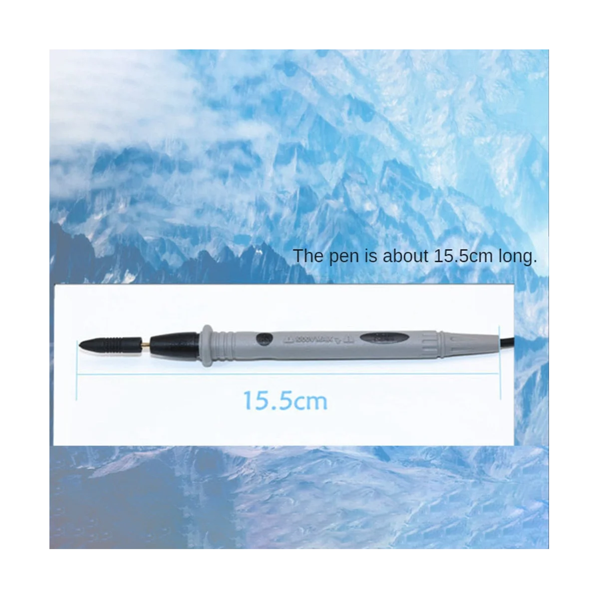 1000 в 20 А метр карандаш провод Экстра острый ручка тонкий наконечник позолоченный