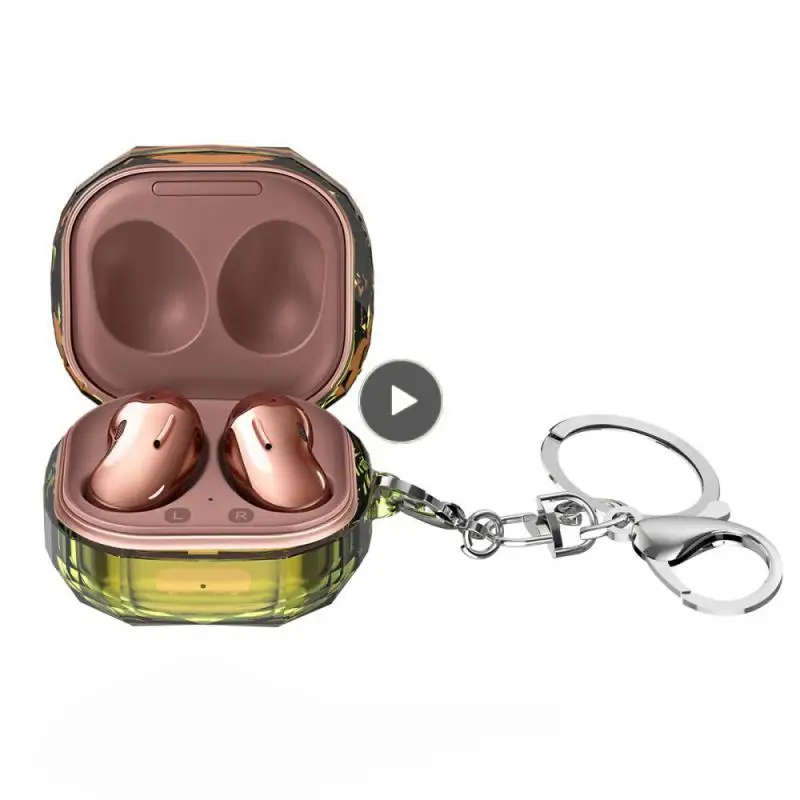 

Anti-scratches 3d Case Pc Clear Earphone Case High-quality Headset Case Protective Cover Anti-dust For Samsung Galaxy Buds