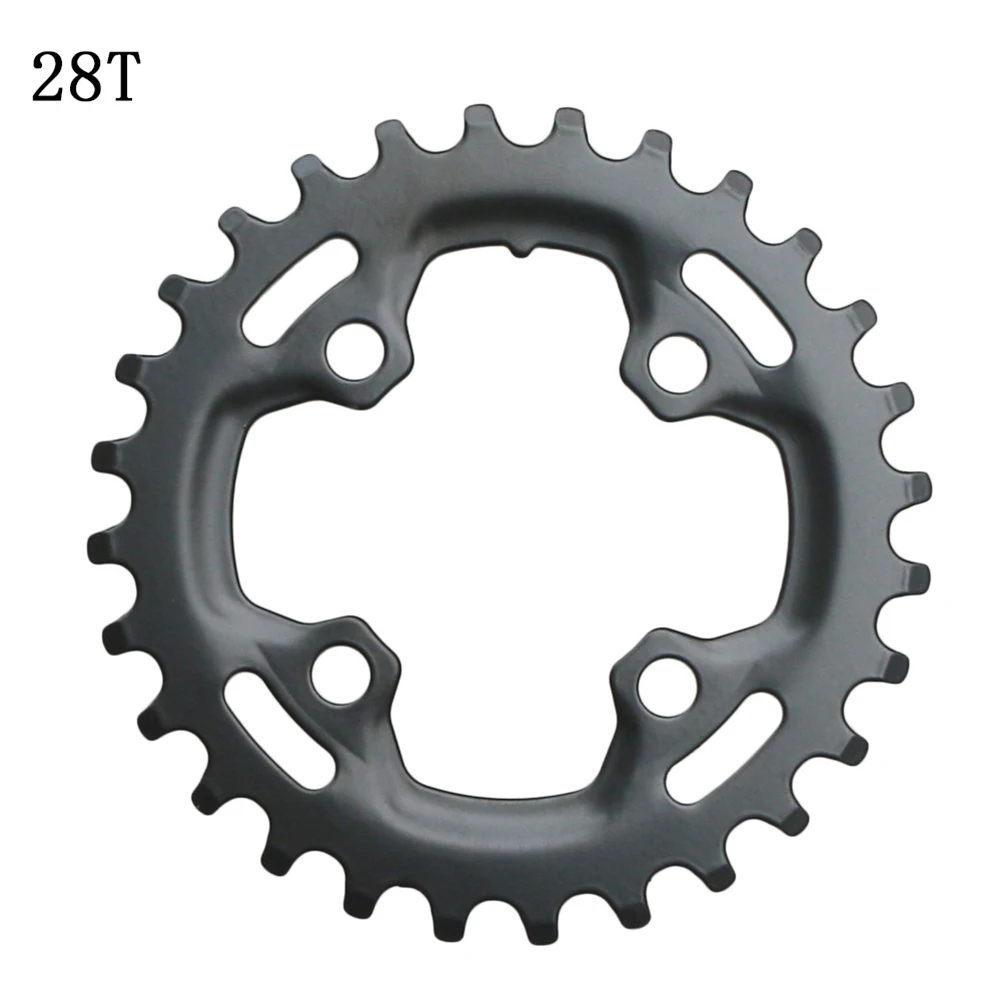64BCD 28T Chainring Narrow Wide MTB Bike Chainring Single Tooth Repair Chain Ring Mountain Bicycle Crankset Repair Cycling Part
