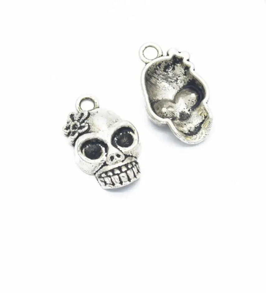 10 шт. 22*13 мм череп DIY ювелирные изделия для изготовления ювелирных изделий
