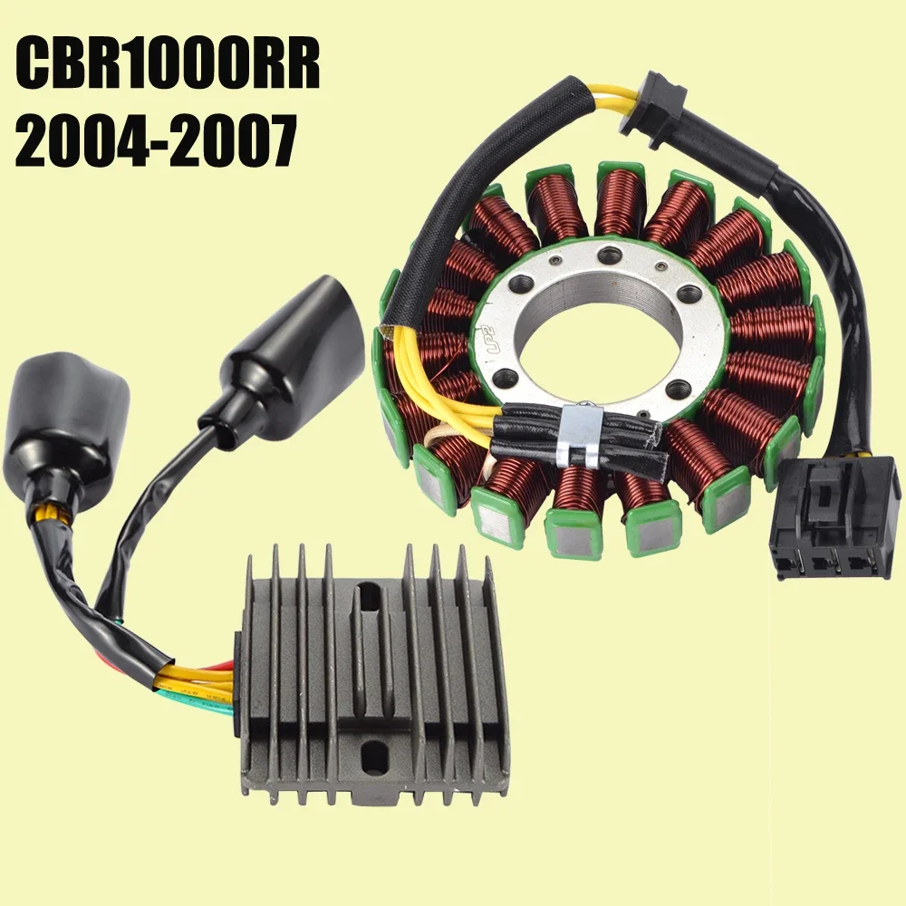 

Stator Coil + Regulator Rectifier For Honda CBR1000RR 2004 - 2007 2005 2006 / CBR 1000RR / CBR1000 RR / CBR 1000 RR