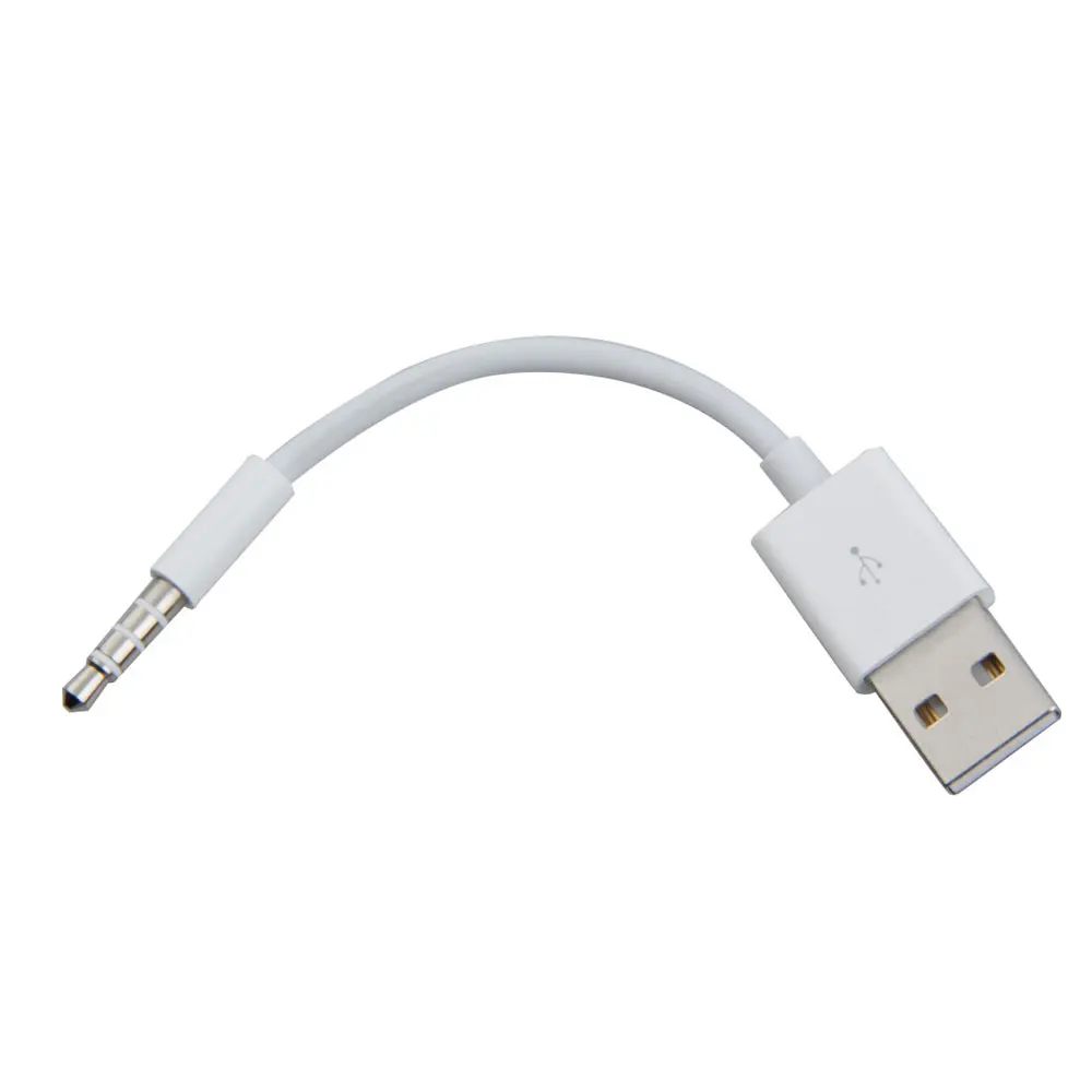 

Charger Data USB 3.5mm Sync Audio Cable for iPod Shuffle 3rd 4th Gen Accessory