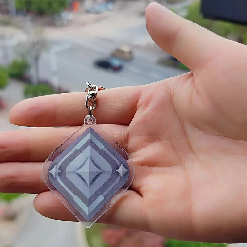 Брелок для ключей мужчин и женщин игровой валорант Jett Sova Cypher из акрила