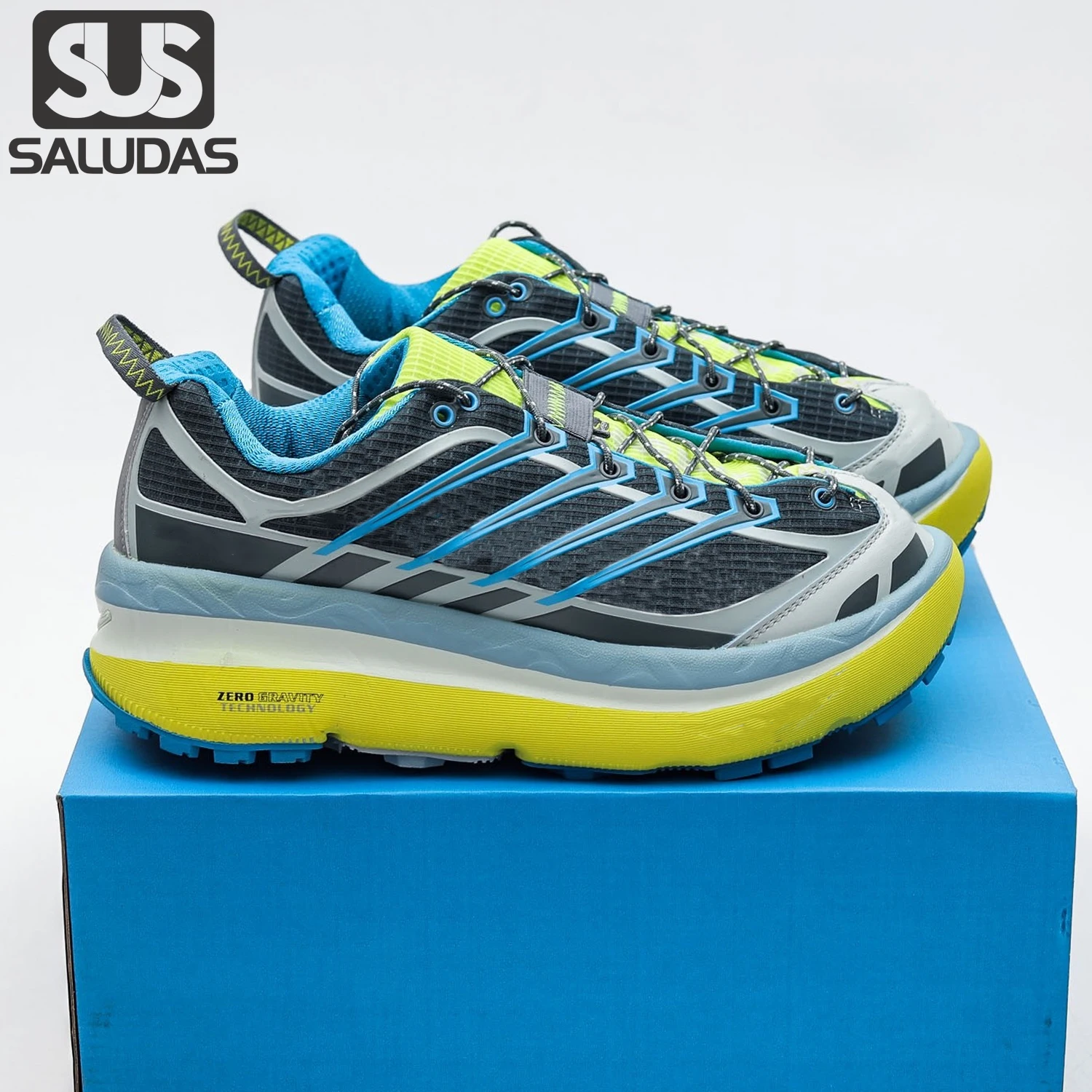 

SALUDAS Running Shoes Original Mafate Origins Men and Women Outdoor Trail Running Sneakers Unisex Thick Soled Casual Sport Shoes