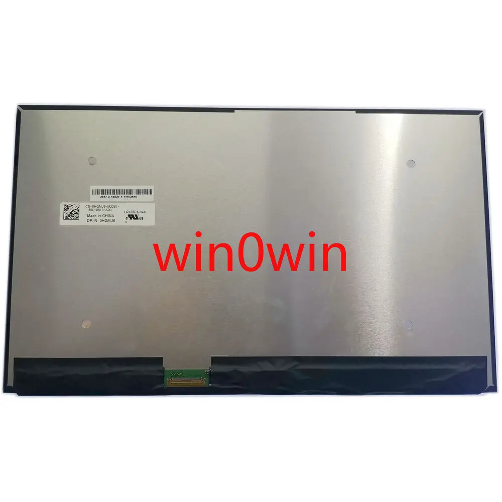 

Светодиодный ЖК-экран LQ125D1JW31 4K 12,5 дюйма для Dell XPS 12 9250 4K 3840X2160