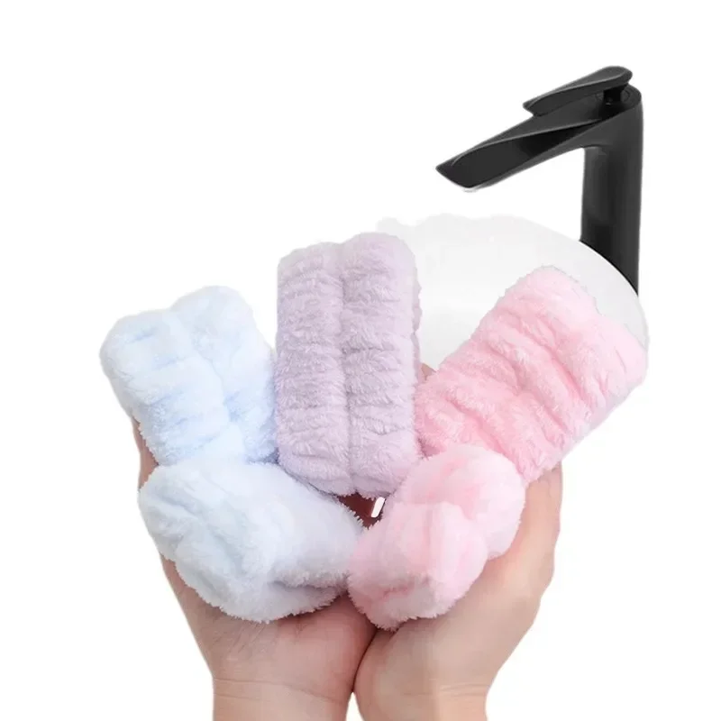 Ремешок на запястье для мытья лица волшебная водопоглощающая плюшевая веревка