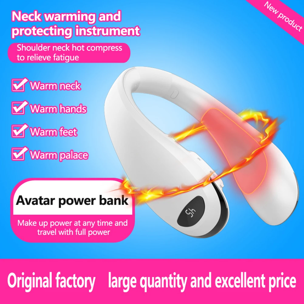 

Электронный шарф, подвесной нагреватель для шеи с зарядкой от USB, подвесной нагревательный инструмент для шеи, регулируемый для зимы, заняти...