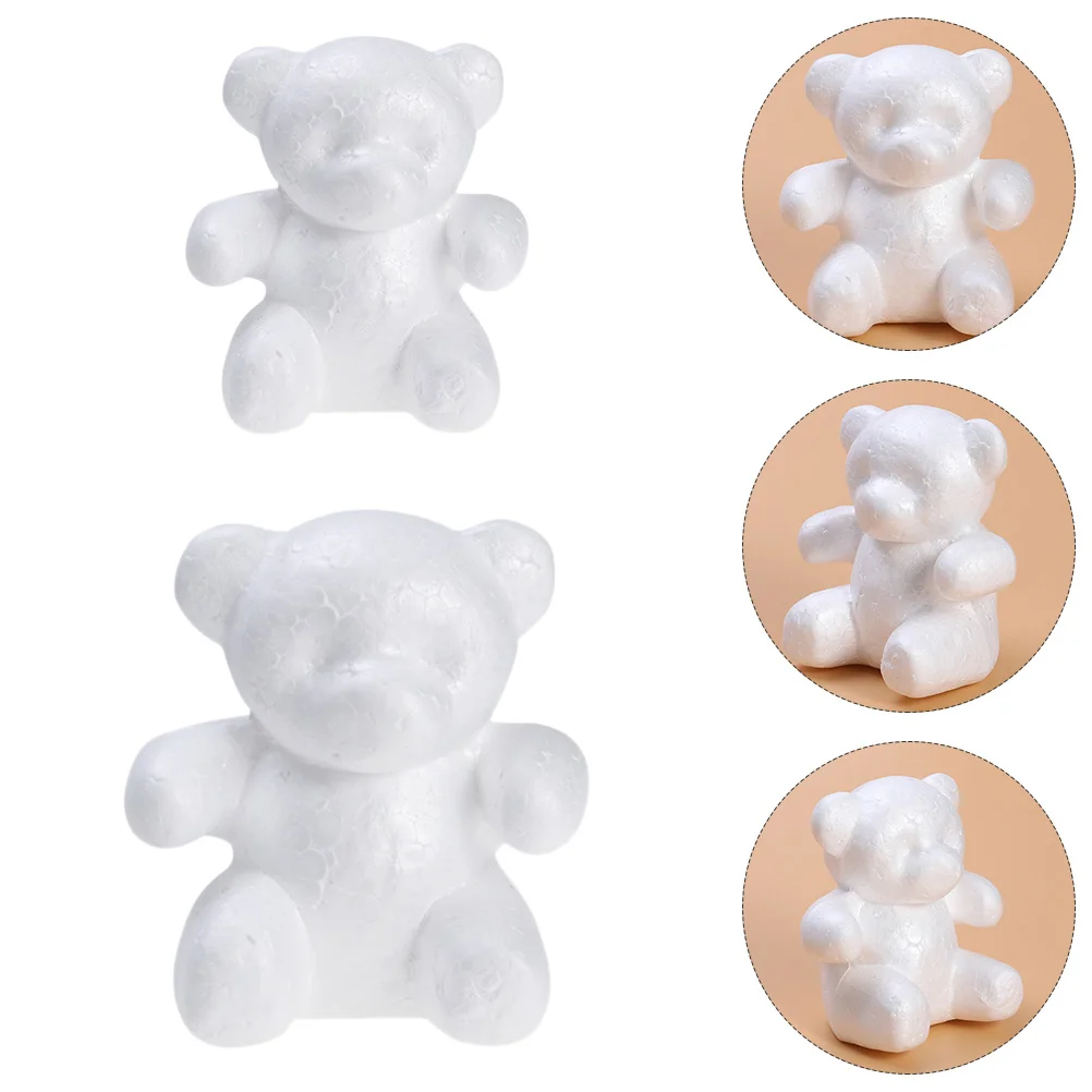 4 шт. Рождественская модель медведя из пенопласта Свадебные украшения