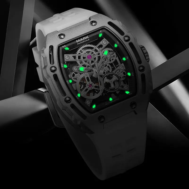 

Men's Luxury Top Brand Watch Mechanical Hand Watches For Men Clock Automatic High Quality Stainless Steel Case 3ATM Waterproof