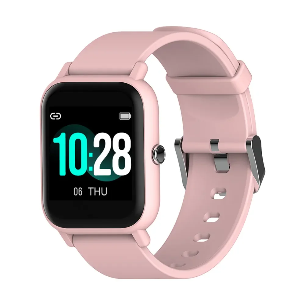 

Умные часы Blackview R3 (Русская версия) c пульсоксиметром, 41mm, Pink