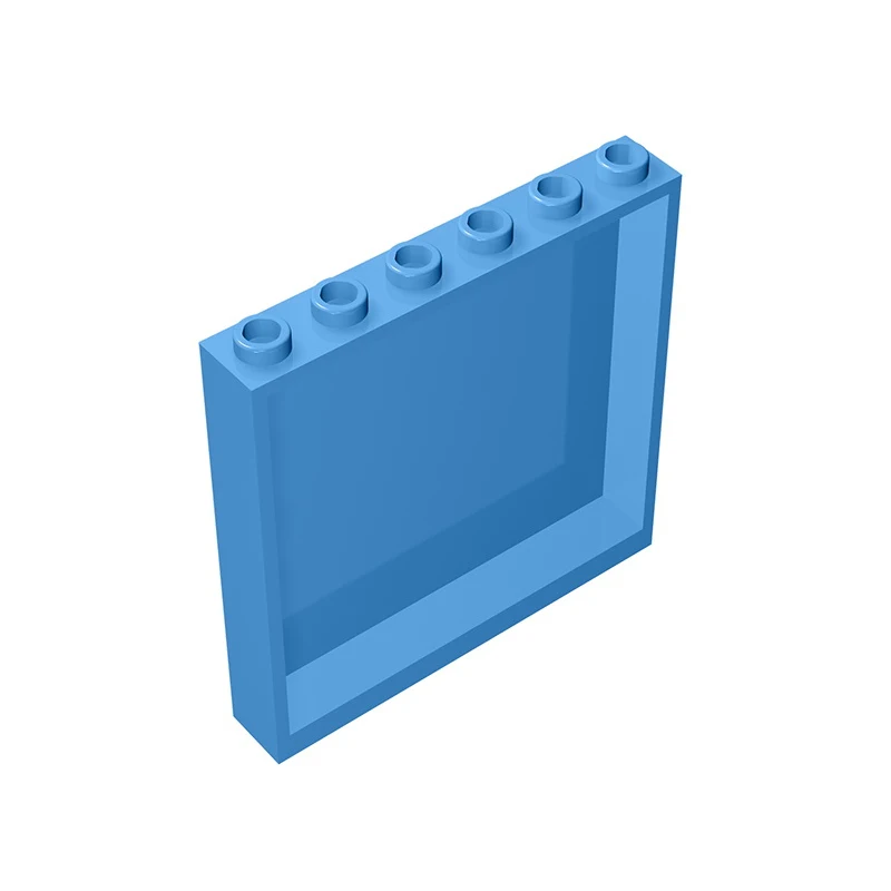 Фото Детали для конструктора, настенный элемент 1x6x5 ABS-1x6x5, настенные панели, совместимые с lego 59349 35286, Обучающие строительные блоки «сделай сам» №2