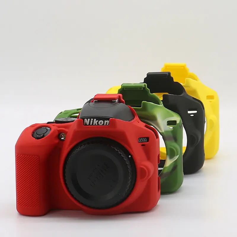 Мягкий силиконовый чехол для камеры Nikon Z7 Z6 Z5 D780 D750 D850 D3300 D3400 D3500 D5300 D5500 D5600 D7100 D7200