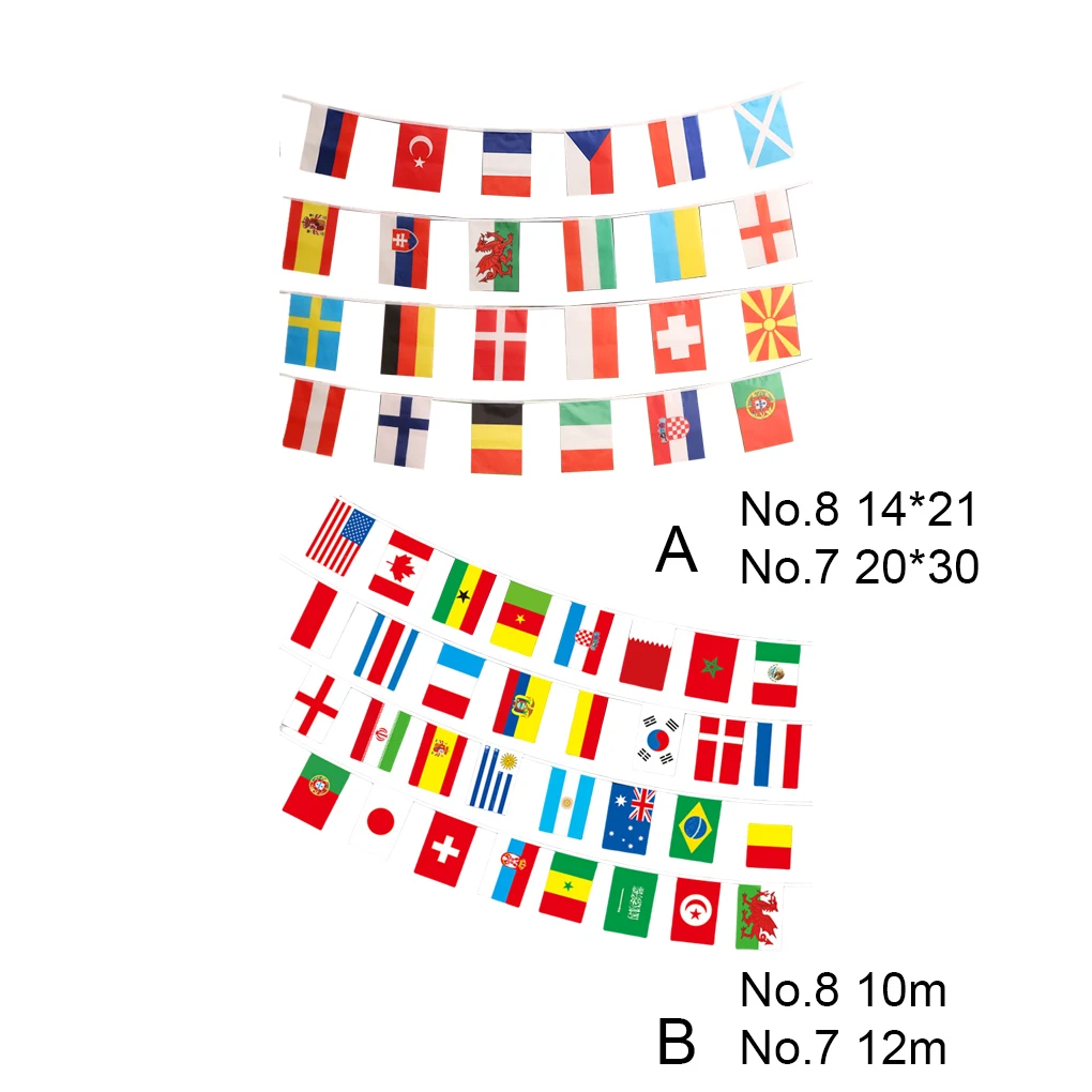 

Веревочный флаг, флаги стран, флаги чемпионата Европы, маленькое Рождественское украшение, подвесной знак, выемка, баннер