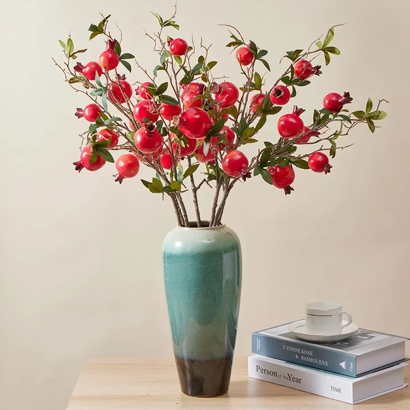 Искусственные растения искусственные фрукты гранат для домашнего использования