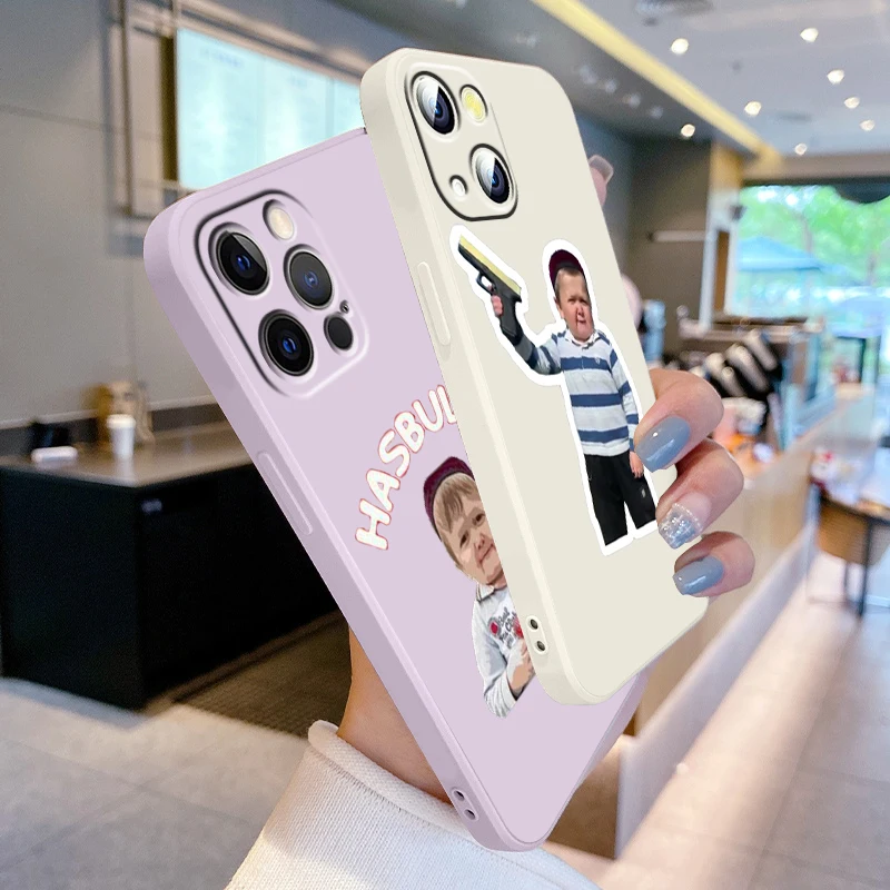 

Hot Star Fighter Hasbullah Phone Case For Apple iPhone 14 13 12 Mini 11 XS Pro Max X XR 8 7 Plus SE 2020 Liquid Rope TPU Cover