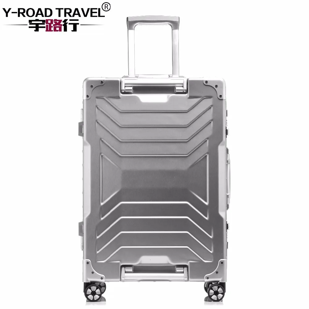 Aluminum Trolley Suitcase Carry on Spinner Wheel Luggage 20